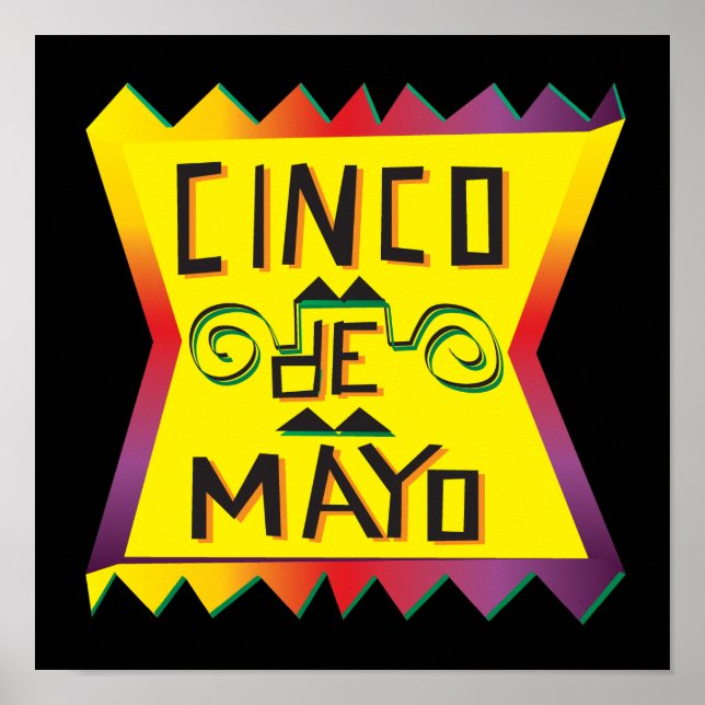 Poster Cinco De Mayo (Devant)