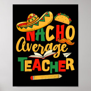 Poster Cinco De Mayo Byck À L'École Mexicaine Nacho Moyen