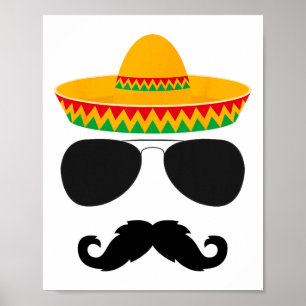 Poster Cinco De Mayo Fête Chemises Drôle Cinco De Mayo Mu