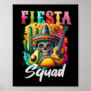 Poster Cinco de Mayo Fiesta design coloré