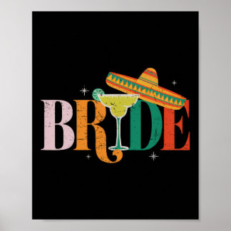Poster Cinco De Mayo Mariée Margarita Bychelorette Parti 