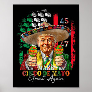 Poster Cinco De Mayo Rendre Trump À Cinco De Mayo