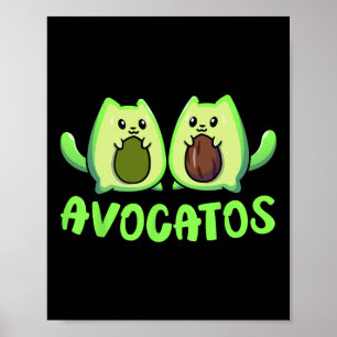 Poster Cinco De Mayo T Shirt Funny Meow Avogato Cat Avoca