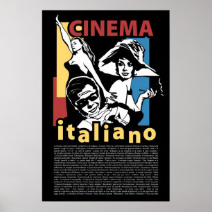 Poster Cinéma Italiano d'affiche