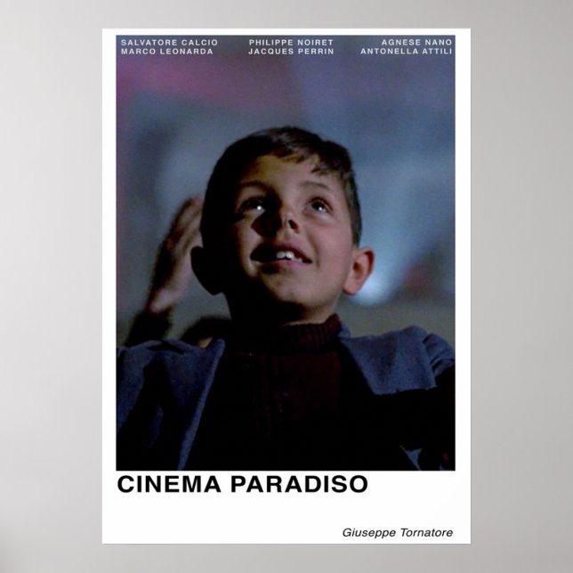 Poster Cinéma Paradiso (Devant)