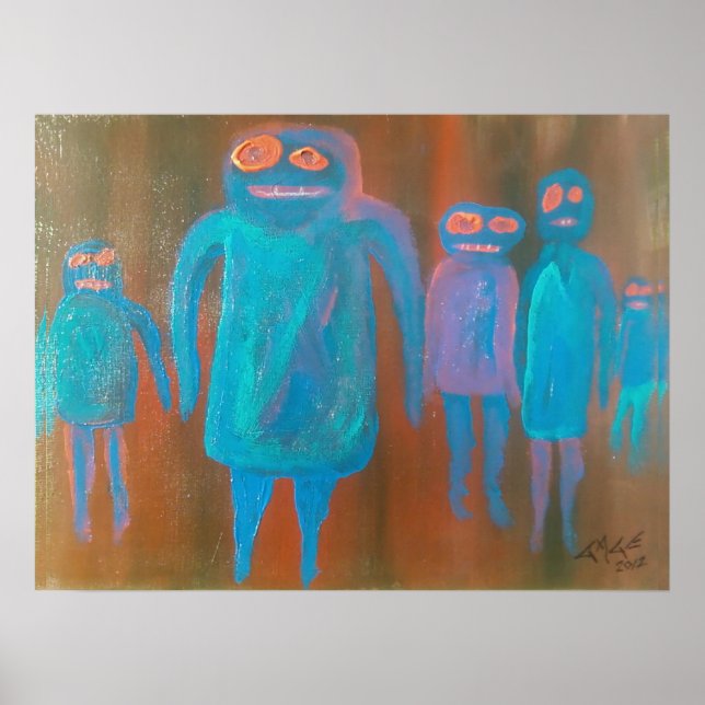 Poster Cinq - Ken Gage Art (Devant)