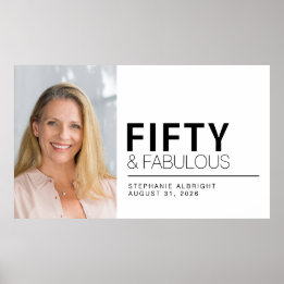 Poster Cinquante ans et Fantastique Photo 50e Anniversair