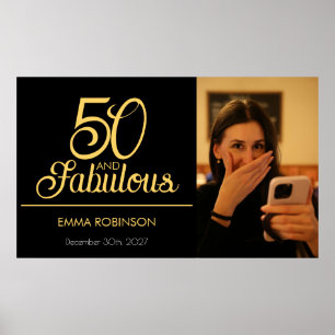 Poster Cinquante ans et Fantastique Photo 50e Anniversair