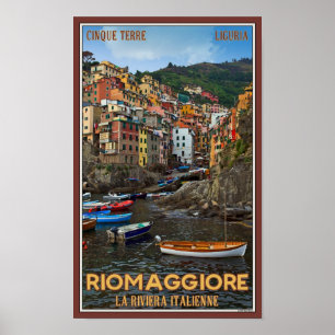 Poster Cinque Terre - Riomaggiore