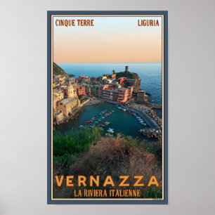 Poster Cinque Terre - Vernazza