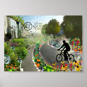 Poster Cinquième faire du vélo sacré en 2048