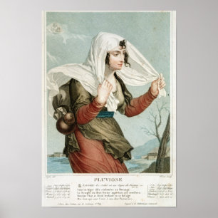 Poster Cinquième mois pluvieux du républicain