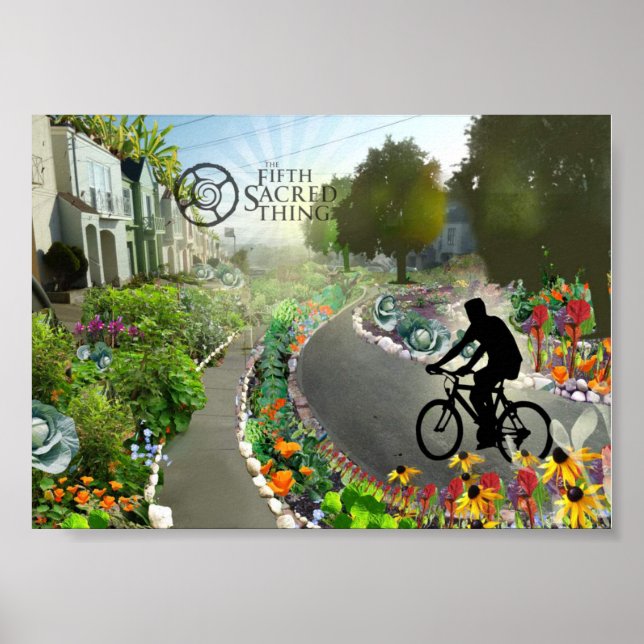Poster Cinquième vélo sacré en 2048 (Devant)