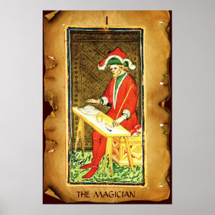 POSTER CIOTS DE RENAISSANCE ANTIQUE 1 / LA MAGICIENNE