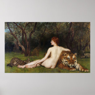 Poster Circé (Belle Femme Magique) (par John Collier)