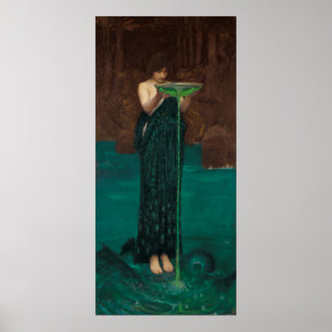 Poster Circe Invidiosa by Waterhouse