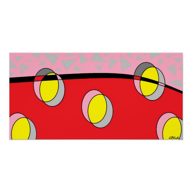 Poster Circled Back Scrum Design (Devant)