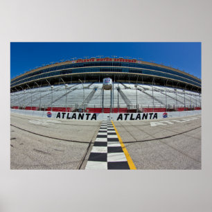 Poster Circuit automobile Atlanta