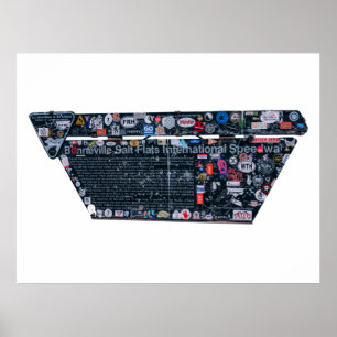 Poster Circuit automobile international de Bonneville Sal