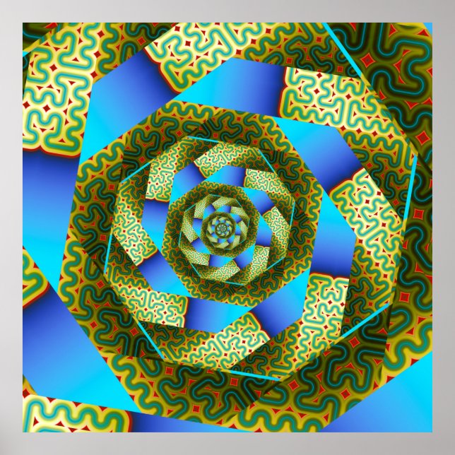 Poster Circuitry Spiral (Devant)