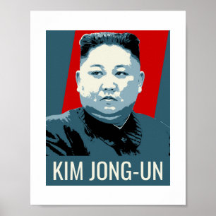 Poster Circulaire d'affiche Kim Jong-un