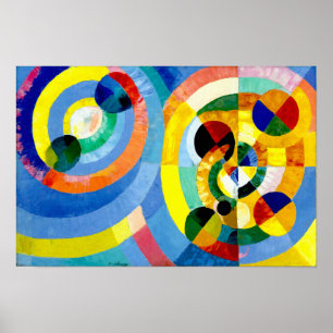 Poster Circular Forms by Robert Delaunay