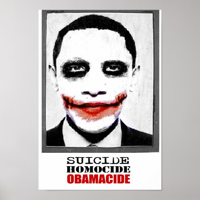 POSTER CIRCUMCISÉ. LOBOTOMISÉ. OBAMACIISÉ (Devant)