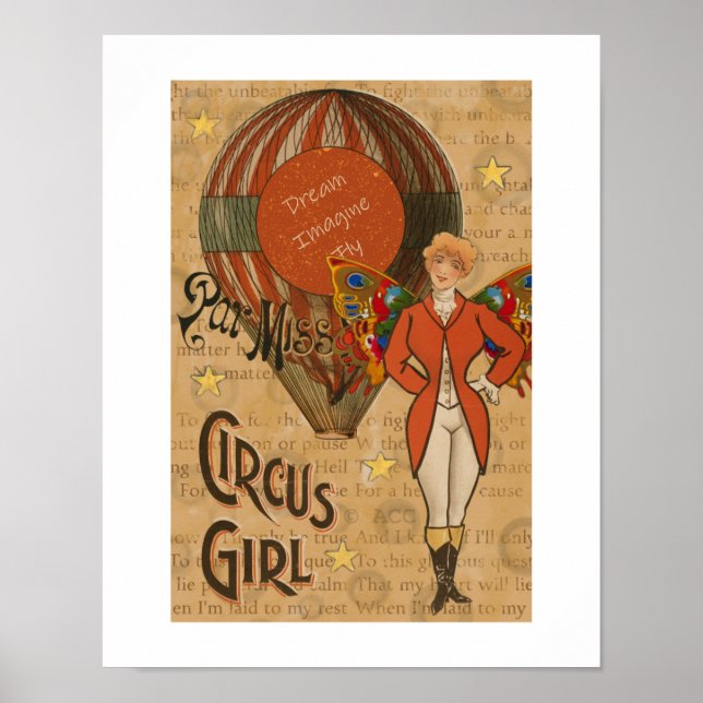 Poster Circus Girl (Devant)