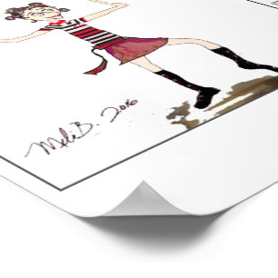 Poster Circus Girl ~ original