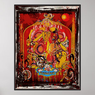 Poster Cirque du voyage