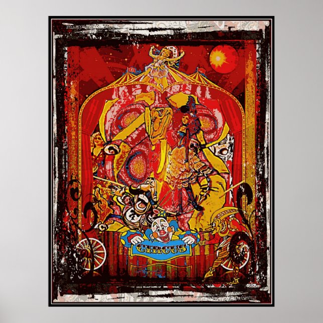 Poster Cirque du voyage (Devant)