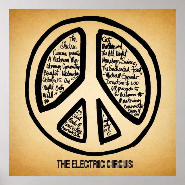 Poster Cirque électrique 1 (Devant)