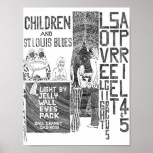 Poster Cirque léger Love Street 4 et 5'69 avr.