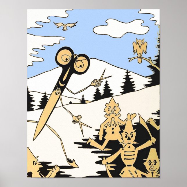 Poster ciseaux assassins (Devant)