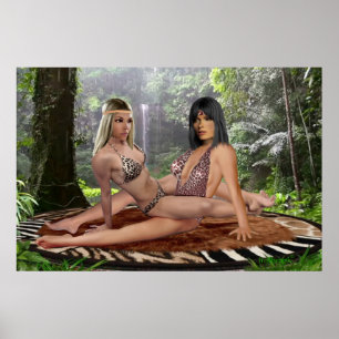 POSTER CISEAUX DE TARZANA LUANA #2