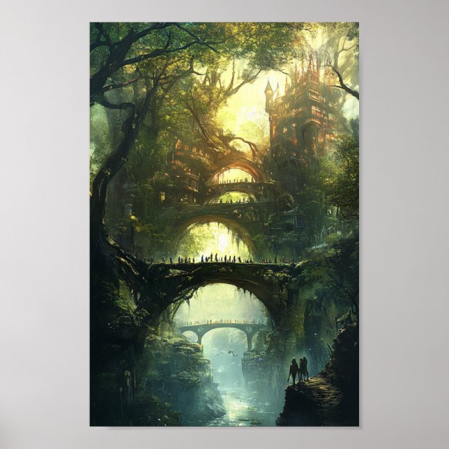 Poster Citadelle Elven de Twilight - Epic Imaginaire Cast (Devant)