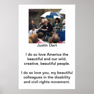 Poster Citation 1 de dard de Justin