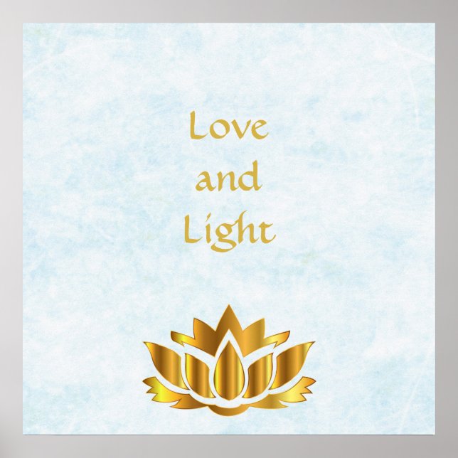 Poster Citation 'Amour et Lumière' (Devant)
