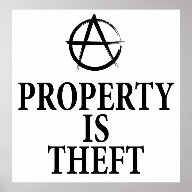 Poster Citation anarchique (Devant)