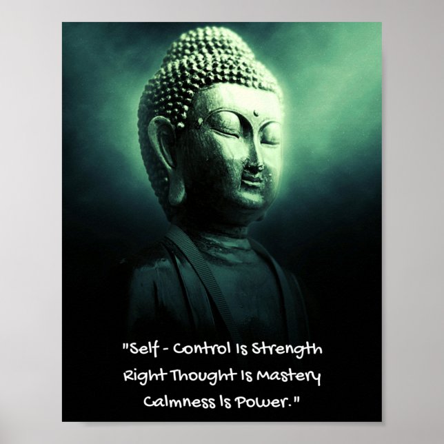 Poster Citation Bouddha (Devant)