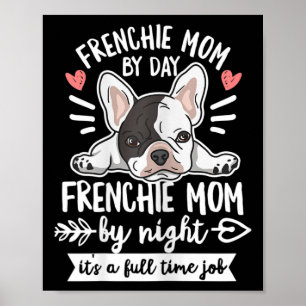 Poster Citation Bulldog Pour Votre Maman Française