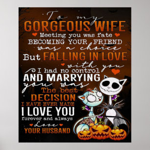 Poster Citation D'Amour Pour La Femme   Présence tendance
