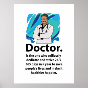 Poster Citation d'appréciation des médecins