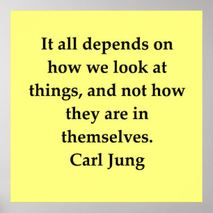 Poster citation de Carl Jung
