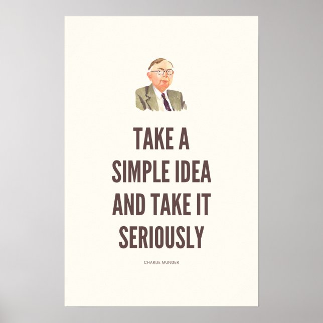 Poster Citation de Charlie Munger (Devant)