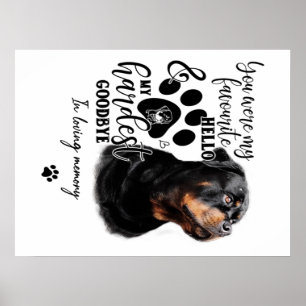 Poster Citation de chien cadeau d'anniversaire du proprié