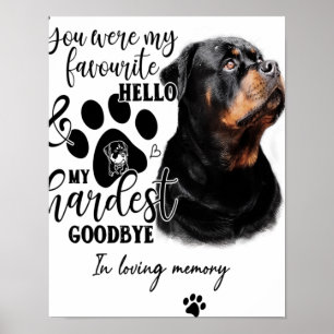 Poster Citation de chien cadeau d'anniversaire du proprié