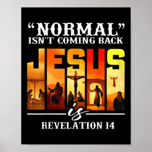 Poster Citation de Christian Normal n'est pas de retour R