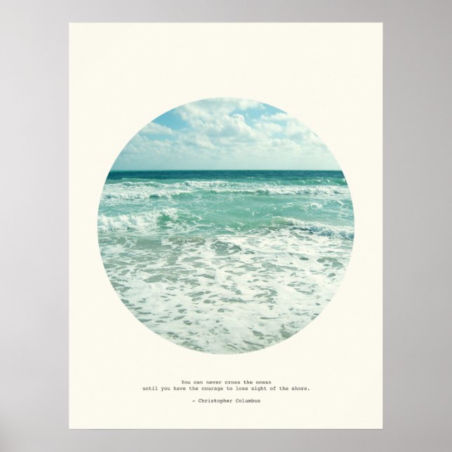 Poster Citation de Christopher Columbus (Devant)