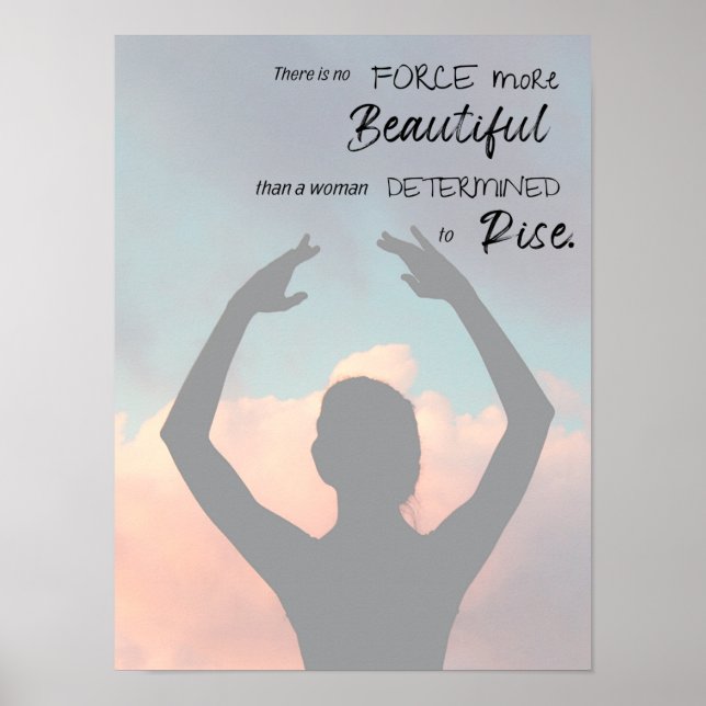 Poster Citation de danse inspirante 1 (Devant)
